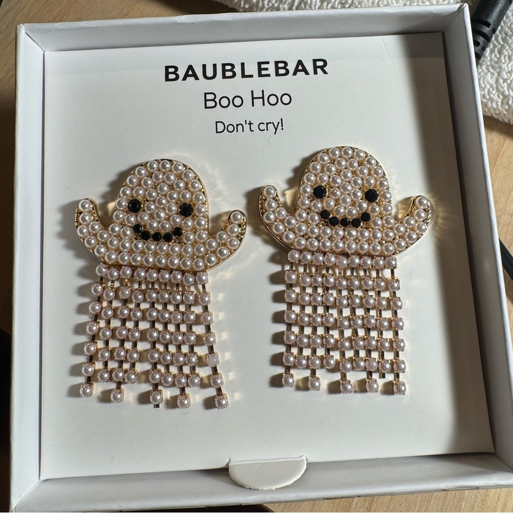 BaubleBar Ghost Earrings 👻